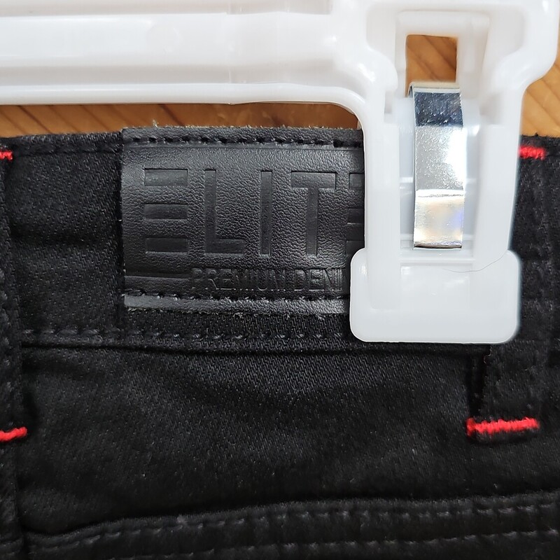NEW ELITE PREMIUM JEANS, BLACK, Size: 3MONTHS